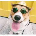 Круглые металлические солнцезащитные очки для домашних животных для домашних животных